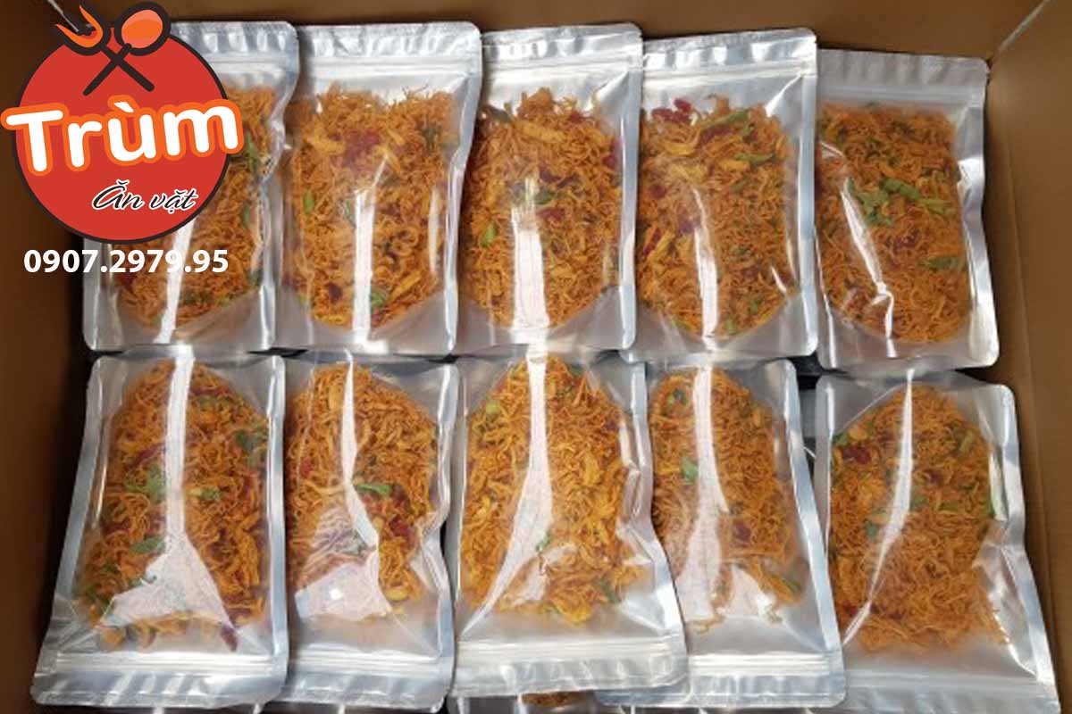 Khô gà lá chanh 100gr