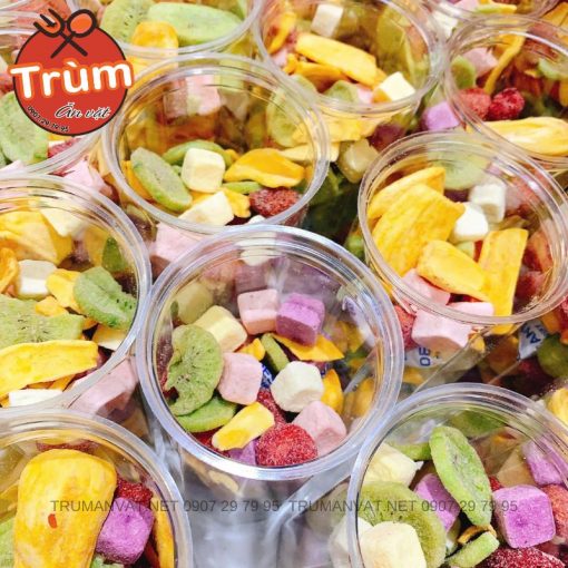 Trái Cây Sấy Thăng Hoa - Mix 5 vị thơm ngon - Ảnh 3