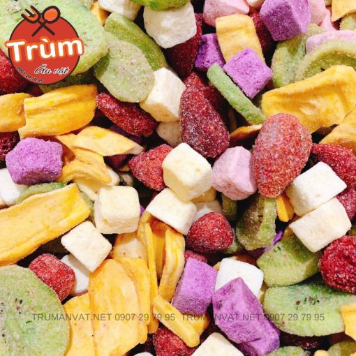 Trái Cây Sấy Thăng Hoa - Mix 5 vị thơm ngon - Ảnh 4