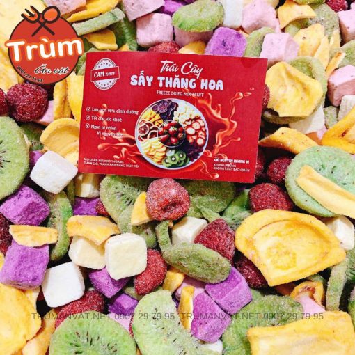 Trái Cây Sấy Thăng Hoa - Mix 5 vị thơm ngon - Ảnh 6
