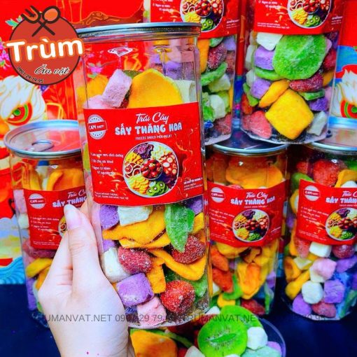 Trái Cây Sấy Thăng Hoa - Mix 5 vị thơm ngon