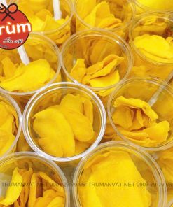 Xoài Sấy Dẻo ngon không đường tại Trùm Ăn Vặt