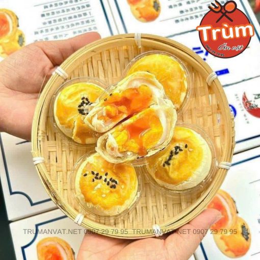 Bánh trứng chảy liu xin su​ trứng muối Đài Loan - Ảnh 5