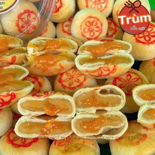 Bánh pía kim sa chảy trứng muối - Ảnh 5