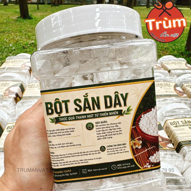Bột Sắn Dây nguyên chất - Thanh nhiệt, tốt cho sức khỏe - Ảnh 3