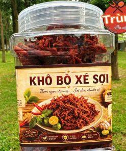 Thịt Bò Khô Xé Sợi thơm ngon đậm vị