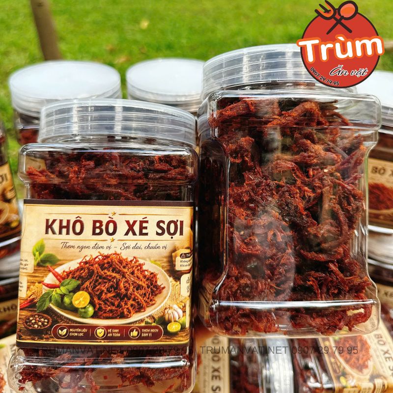 Thịt Bò Khô Xé Sợi thơm ngon đậm vị - Ảnh 3
