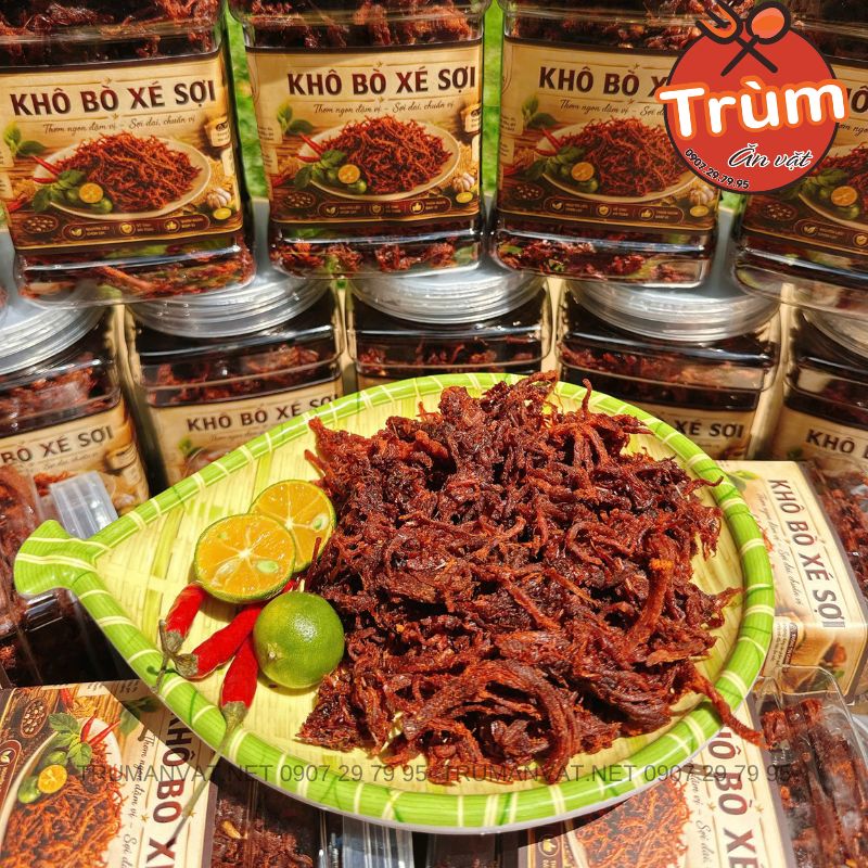 Thịt Bò Khô Xé Sợi thơm ngon đậm vị - Ảnh 2